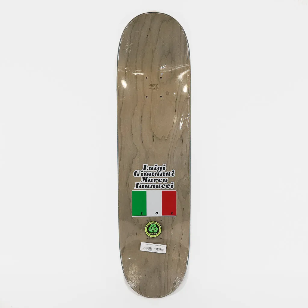 101 Skateboards - 8.375 Gino Iannucci Bel Paese Reissue Skateboard Deck