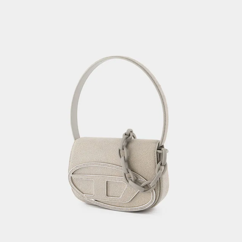 1dr Shoulder Bag - DIESEL - Leather - White