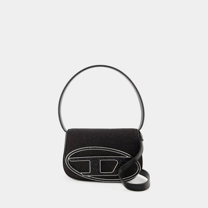 1dr Shoulder Bag - Diesel - Pvc - Black Glitter