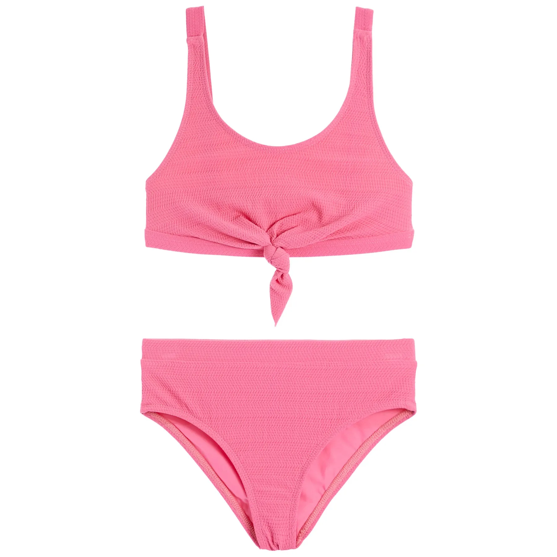 2pc Front Knot Bikini