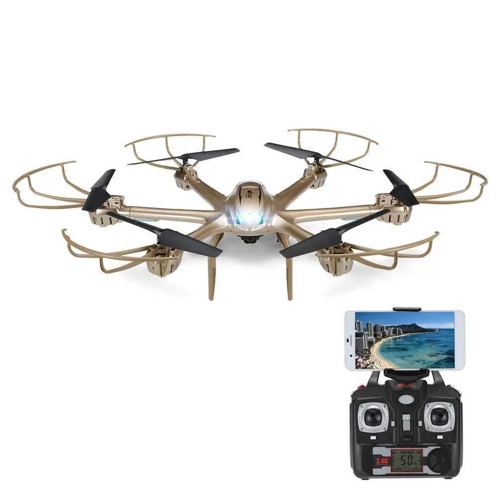 3D FPV MJX X601H Mini Drone 720P HD Camera RC Quadcopter Camera Hexacopter RTF WiFi APP Control