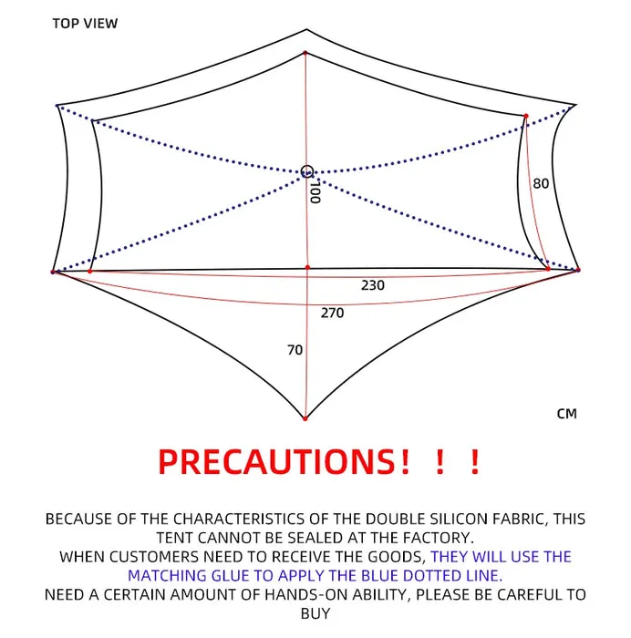 3F UL LanShan 1 Pro Ultralight Tent (3 Season)