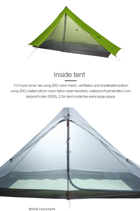 3F UL LanShan 1 Pro Ultralight Tent (3 Season)