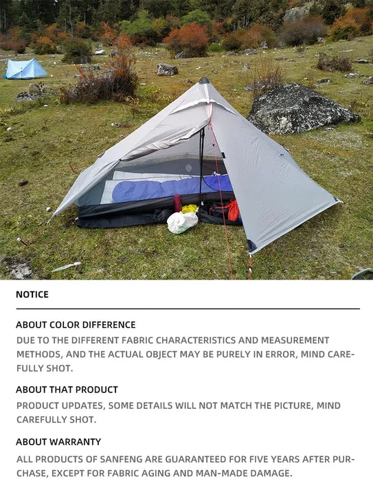 3F UL LanShan 1 Ultralight Tent (3 Season)