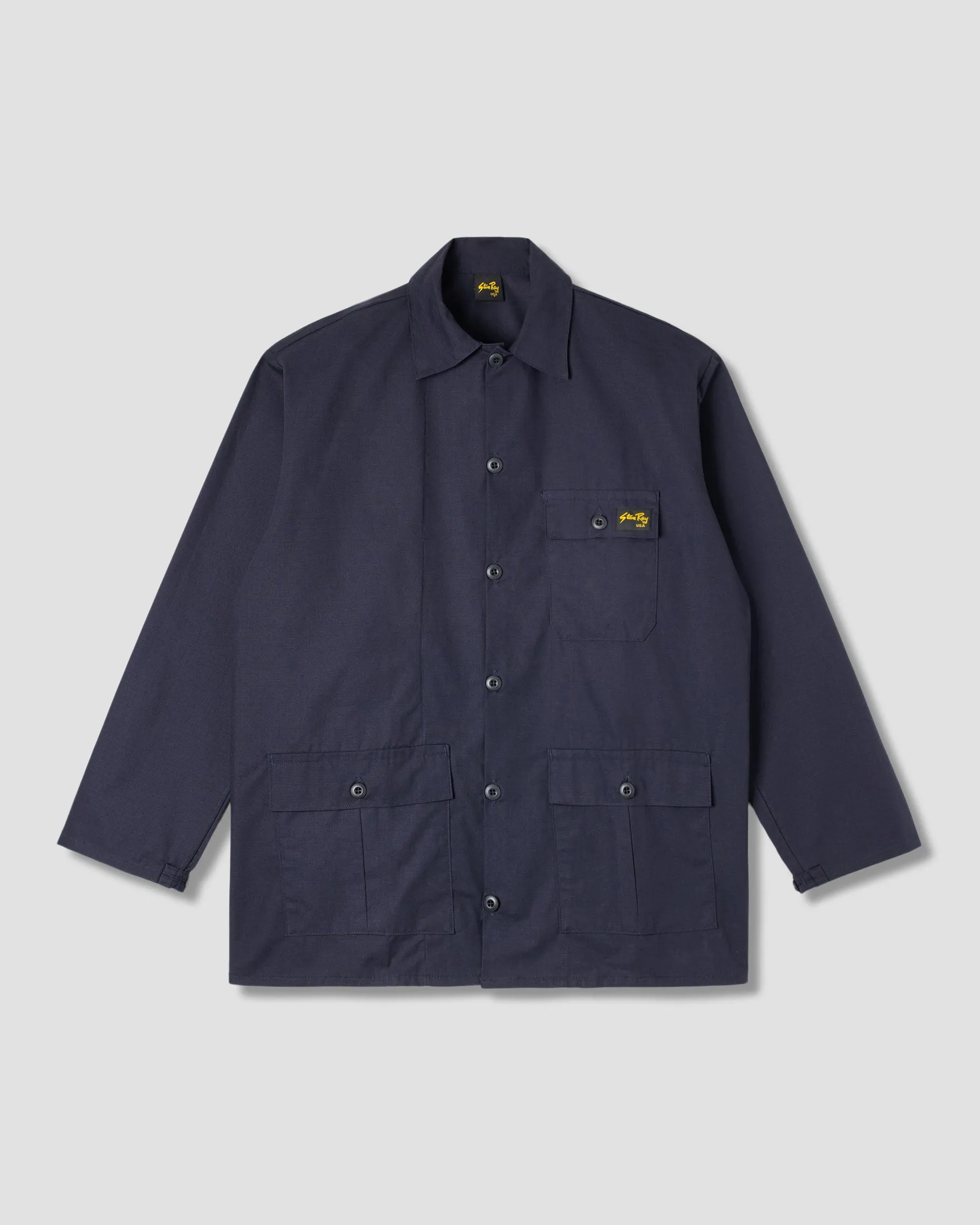 4 Pocket Jacket (Navy Ripstop)