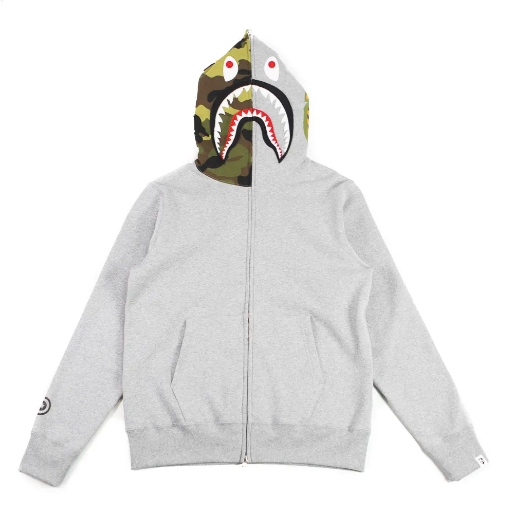 ABC Shark Full Zip Hoodie (Gray)