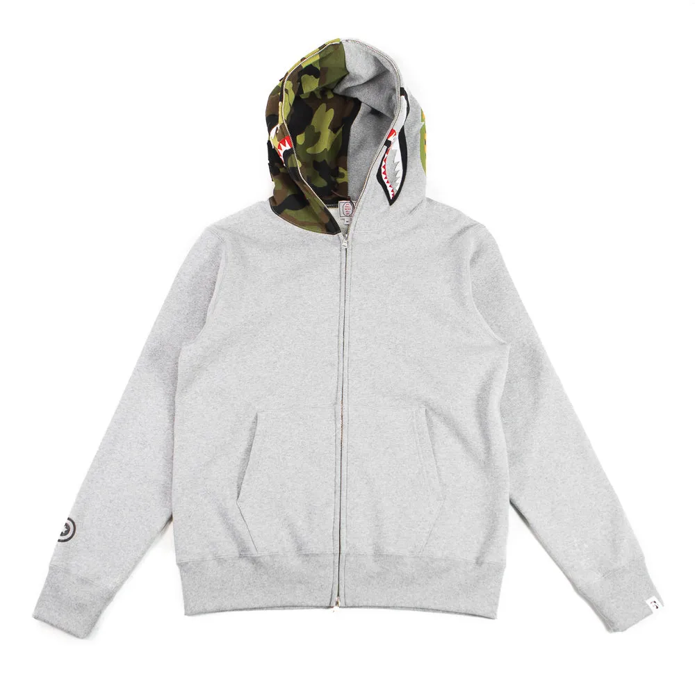 ABC Shark Full Zip Hoodie (Gray)