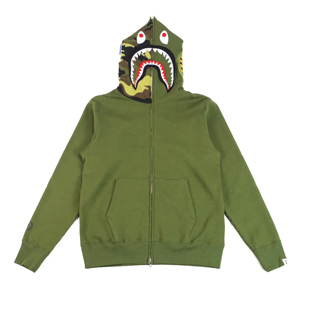 ABC Shark Full Zip Hoodie (Green)