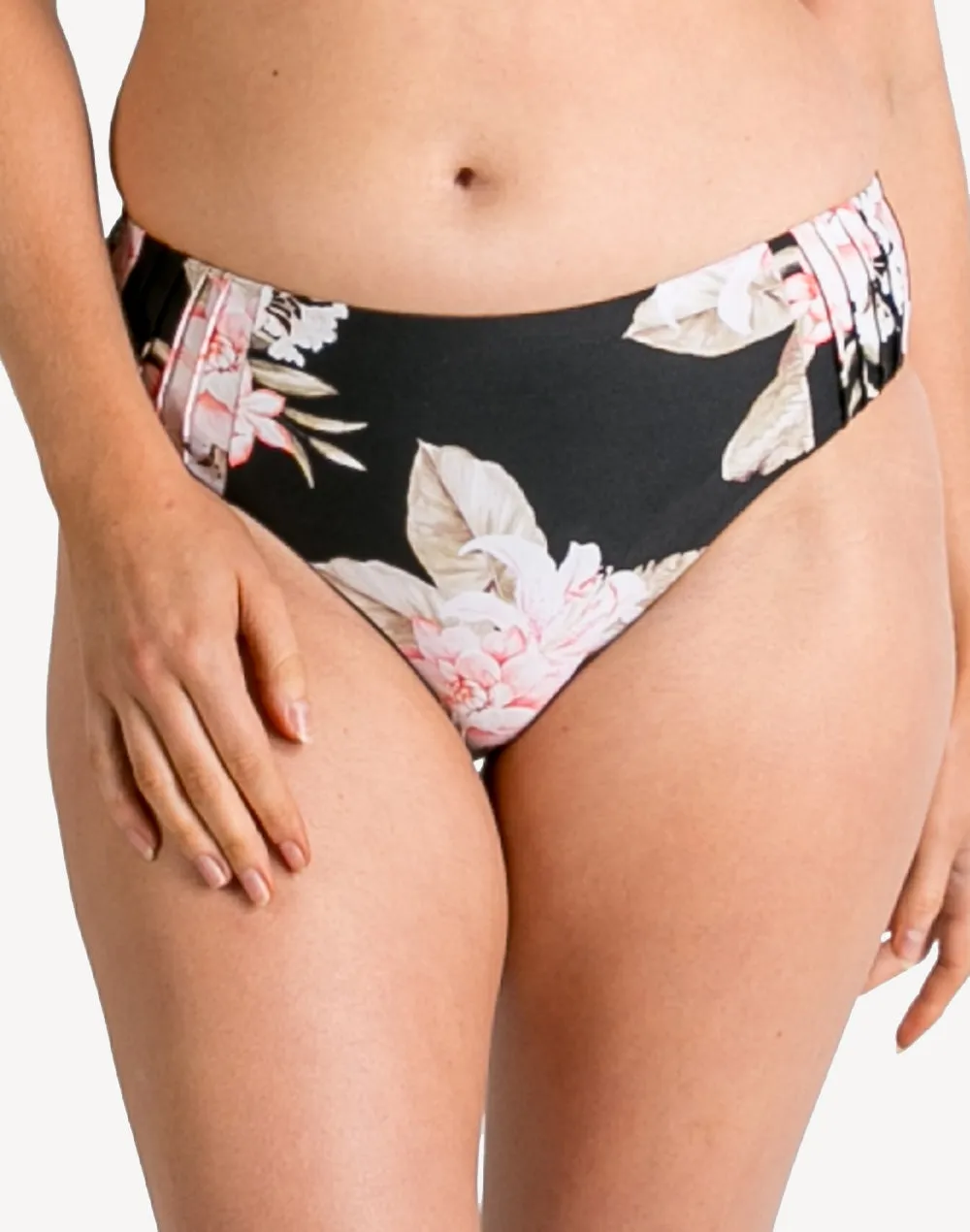 Albury Panelled Midrise Bikini Bottom