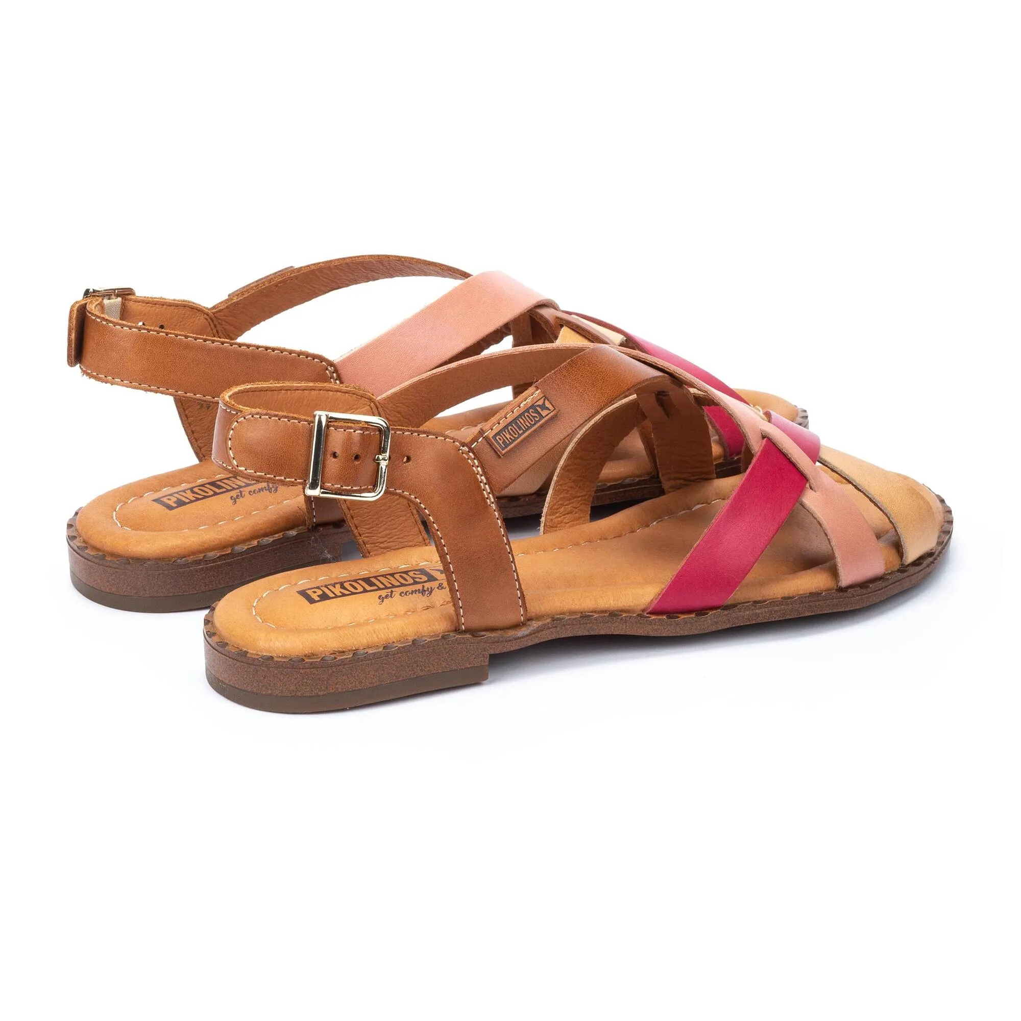 ALGAR Women’s multicolored flat sandals