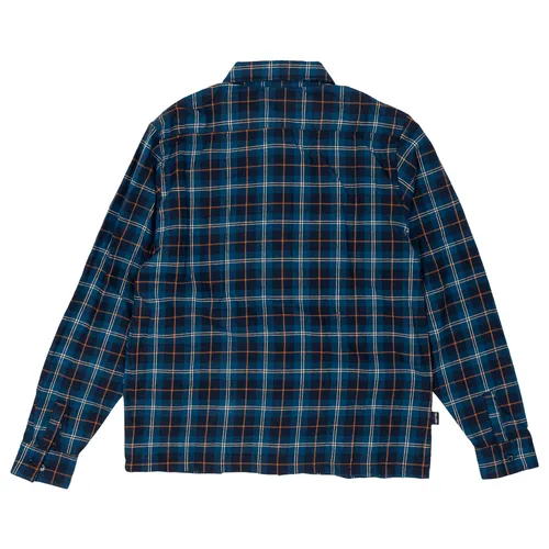 Anti Hero Skateboards Longsleeve Shirt Basic Eagle Flannel Navy/Orange