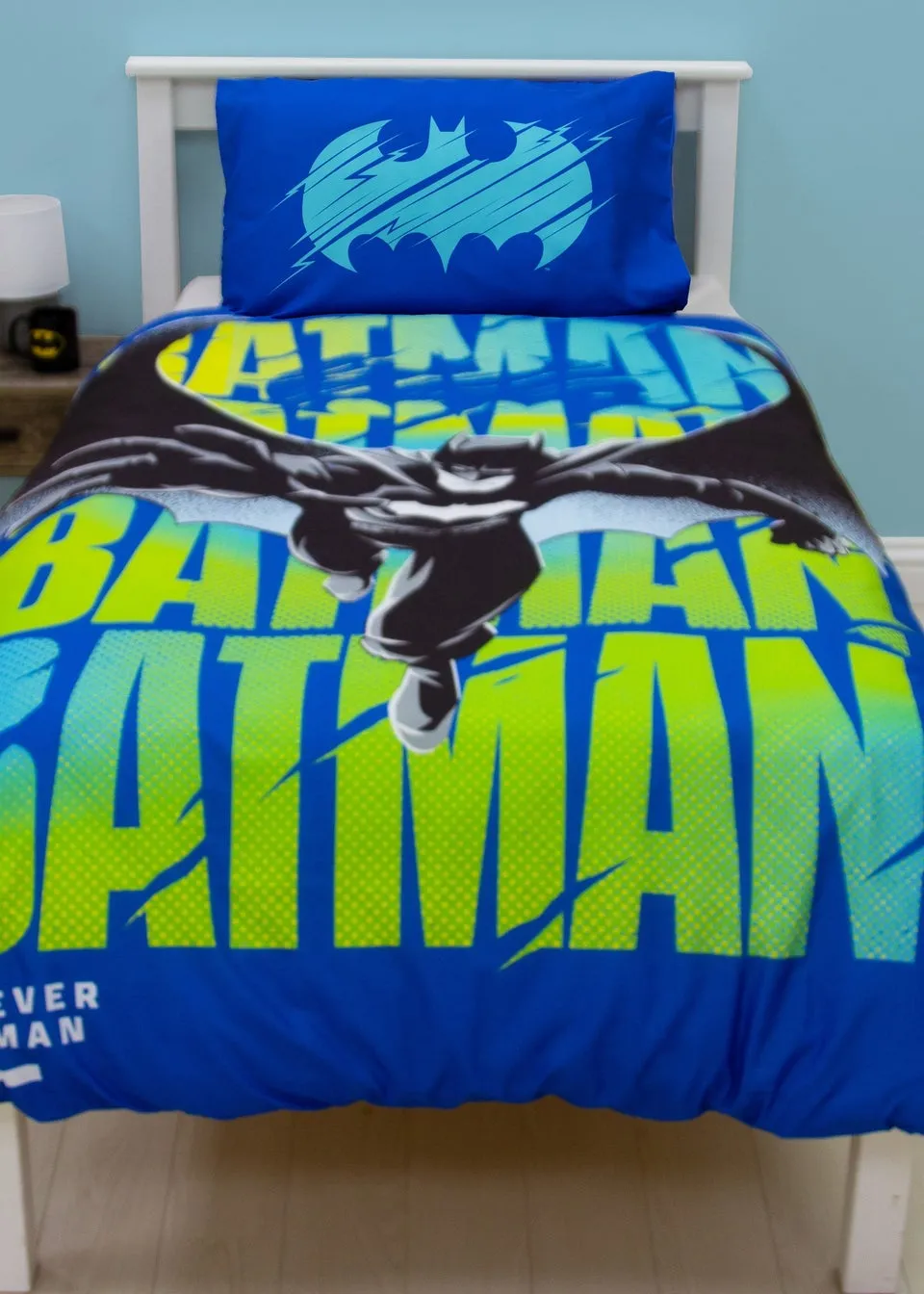 Batman City Bright Digital Print Duvet Cover Set