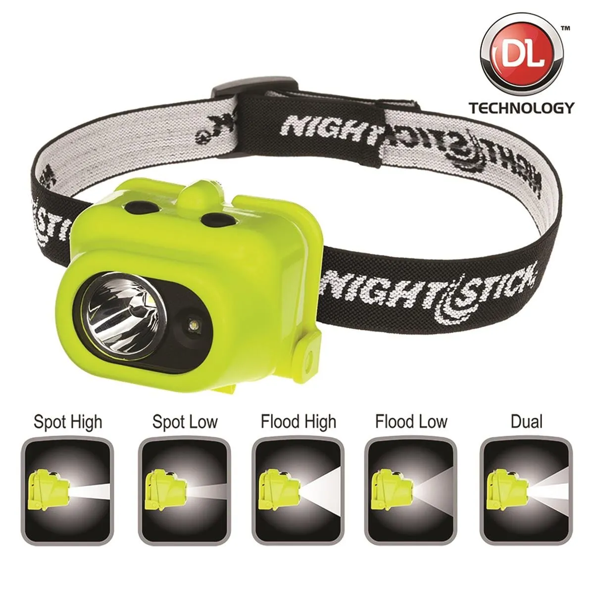 Bayco Intrinsically Safe Multi-Function Dual-Light Headlamp