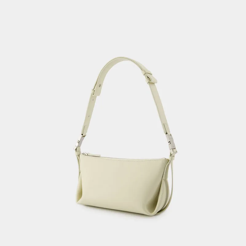 Bean Twee Shoulder Bag - Osoi - Leather - Beige