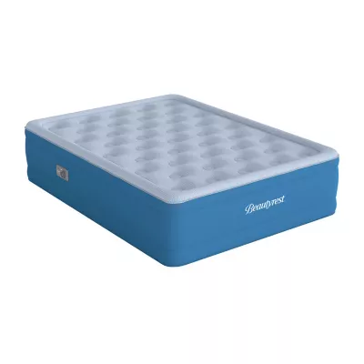 Beautyrest Comfort Plus 18" Offset Coil Queen Air Mattress with Inset Pump