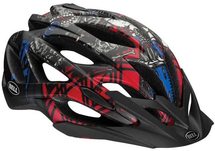 Bell Sequence MTB Helmet - Matt Red-Blue Jimbo