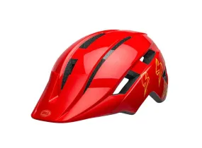 Bell Sidetrack II MTB Helmet - Child - Red Bolts