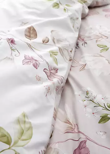 Bianca Francesca Floral 100% Cotton 200 Thread Count Duvet Cover Set | Kaleidoscope