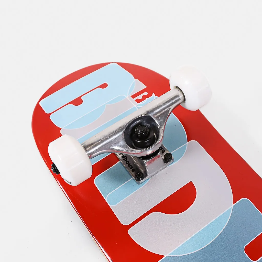 Birdhouse Skateboards - 8.0 Opacity Logo Complete Skateboard - Red