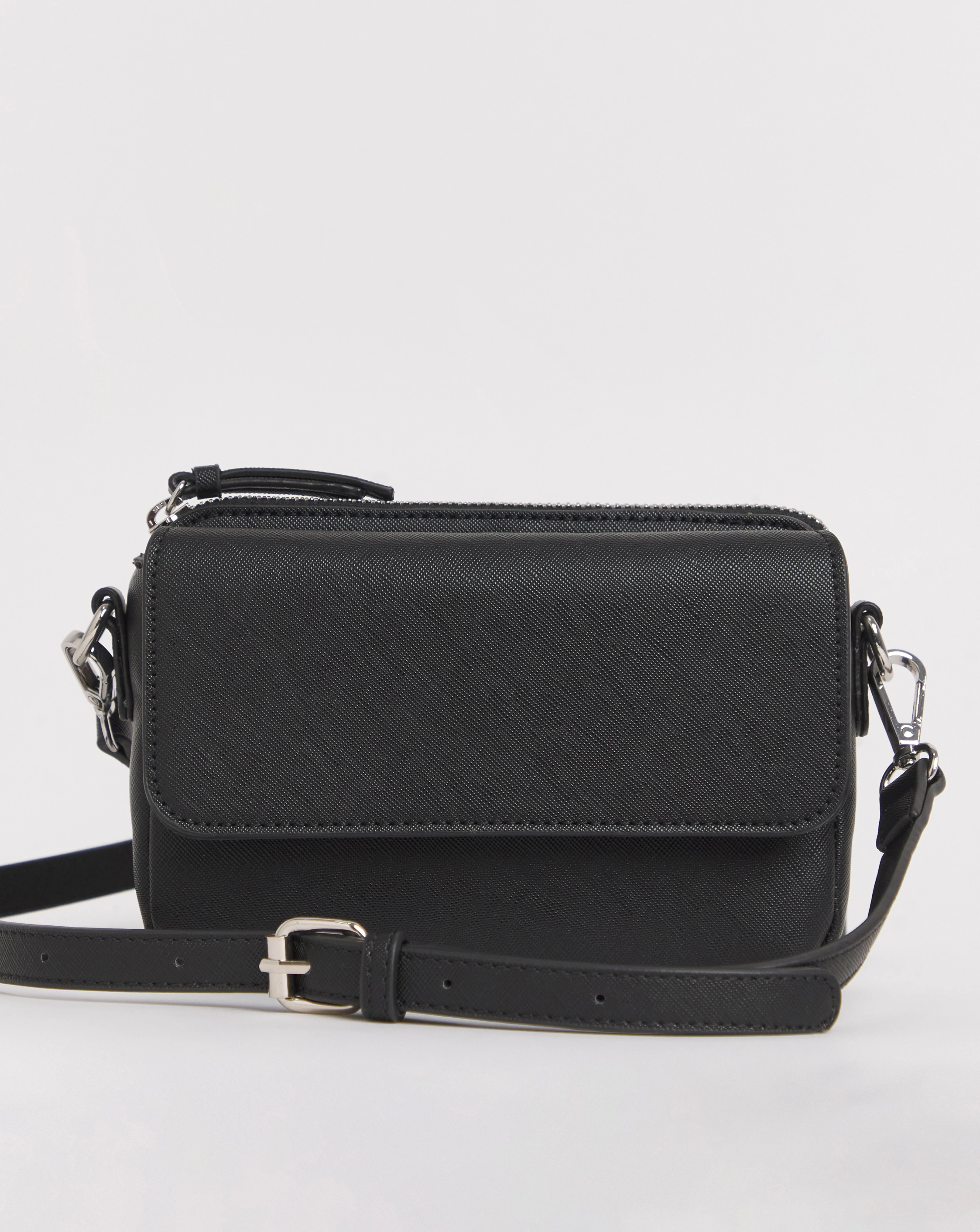 Black Multi Compartment Camera Bag