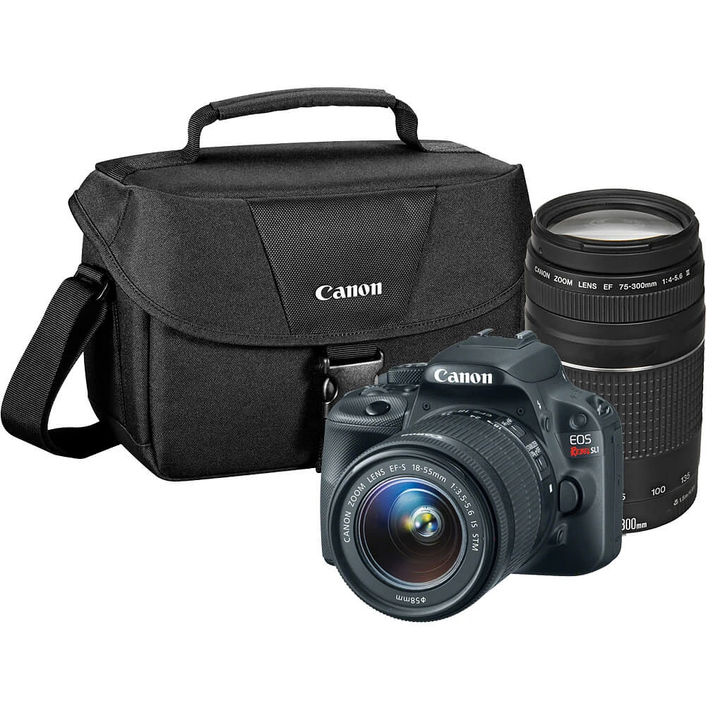 Canon 8575B055 EOS Rebel SL1 DSLR Camera Bundle | Electronic Express