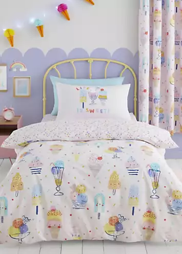 Catherine Lansfield Kids Ice Cream Fundae Duvet Cover Set | Kaleidoscope