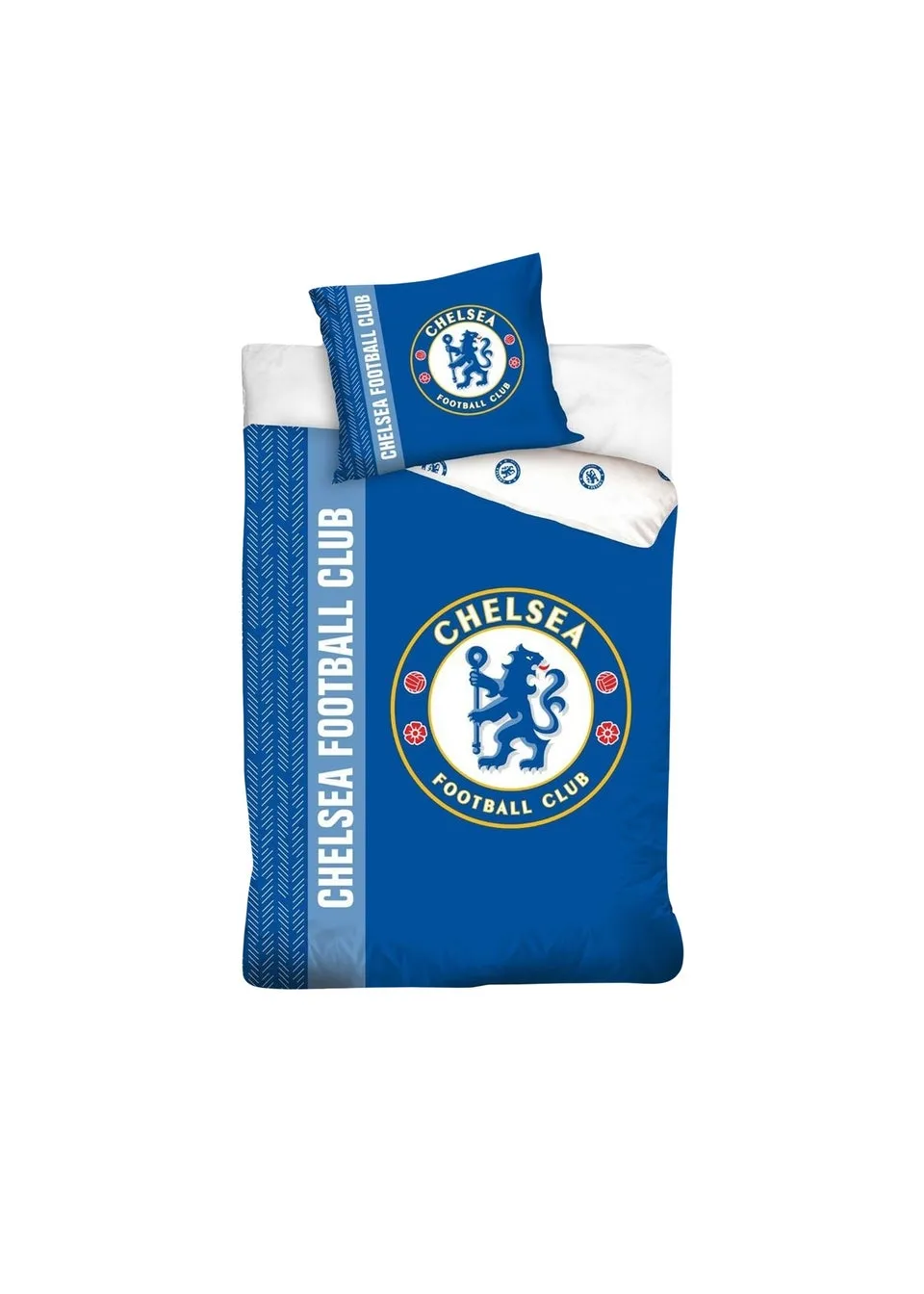 Chelsea FC Midnight Blue Reversible Cotton Crest Duvet Cover Set