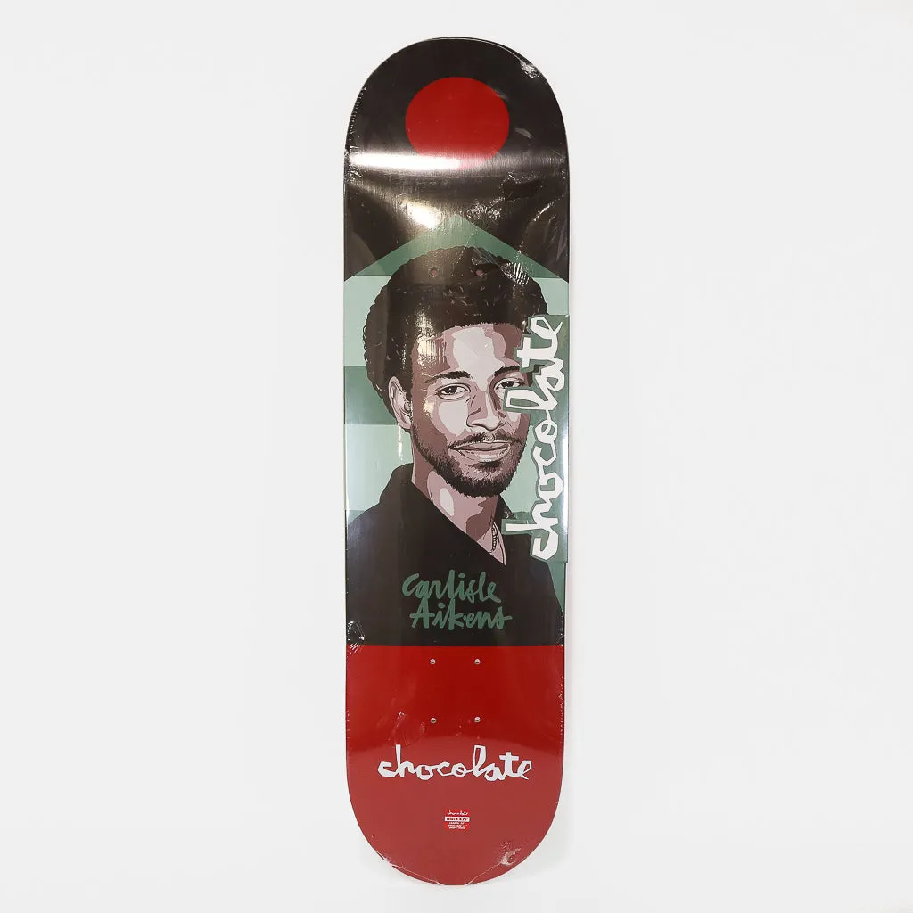 Chocolate Skateboards - 8.5 Carlisle Aikens Hecox Portrait Skateboard Deck