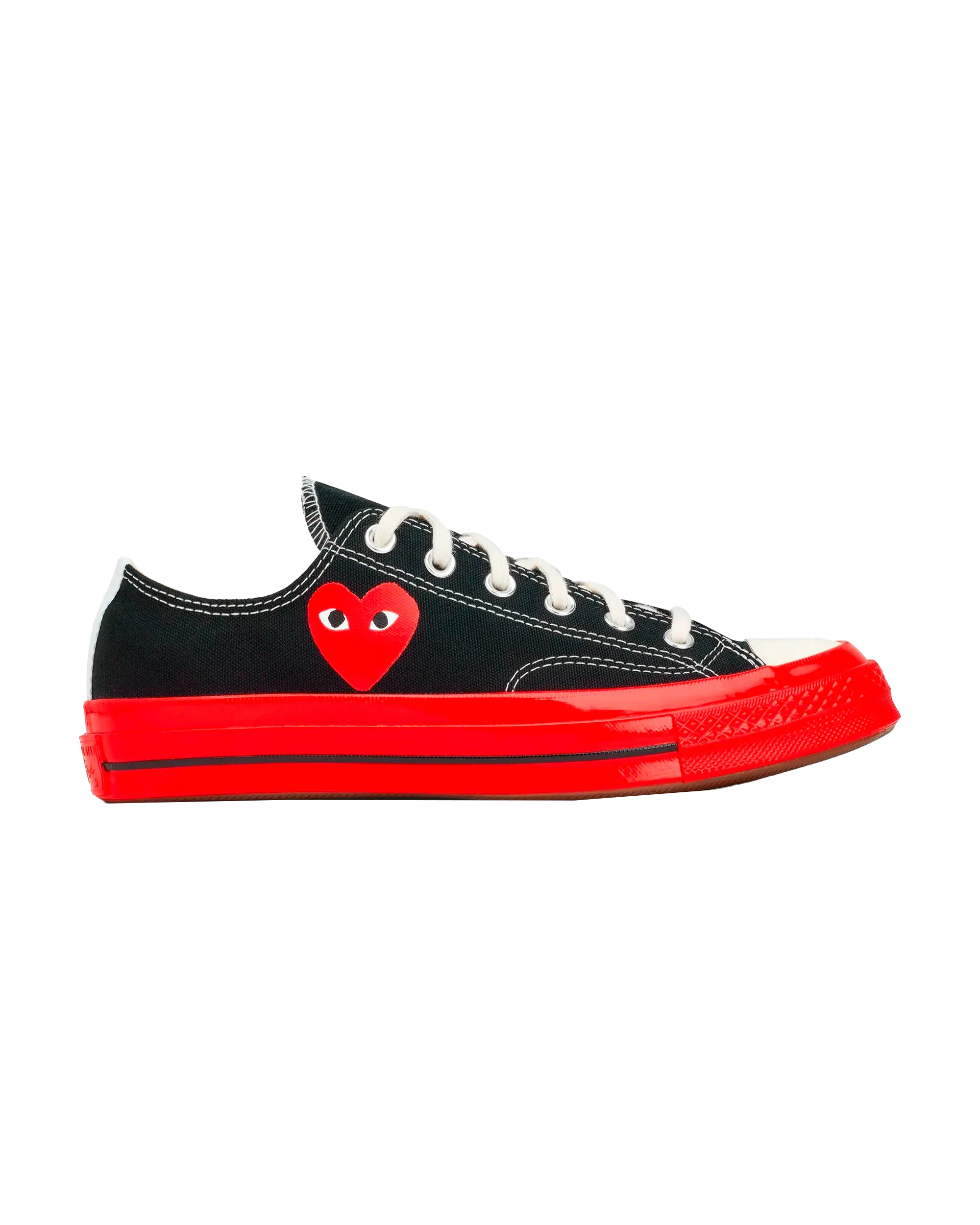 CHUCK TAYLOR RED SOLE LOW TOP