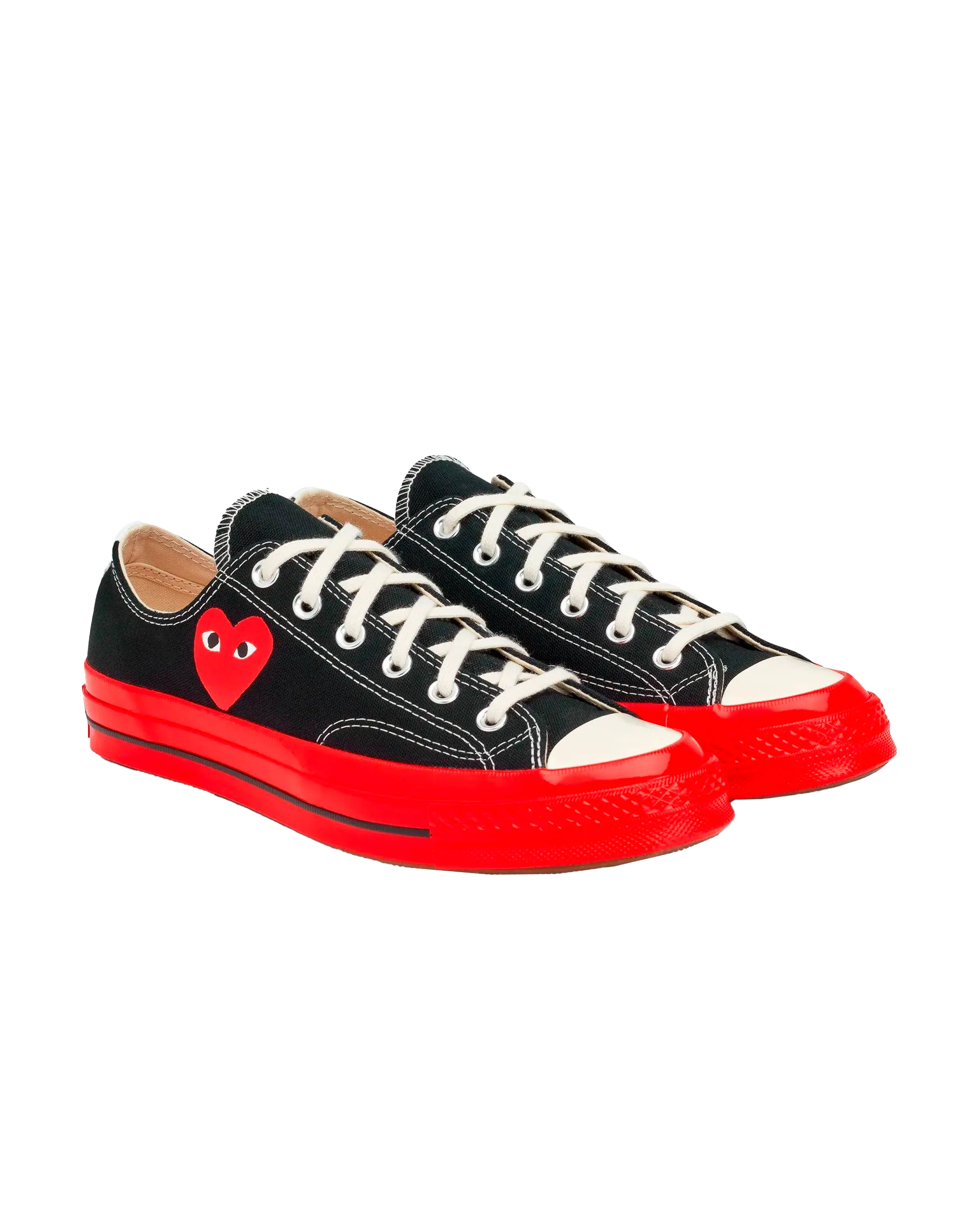 CHUCK TAYLOR RED SOLE LOW TOP