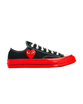 CHUCK TAYLOR RED SOLE LOW TOP