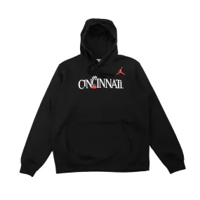 Cincinnati Club Fleece Hoodie (Black)