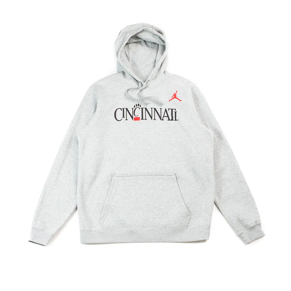 Cincinnati Club Fleece Hoodie (Dark Heather)