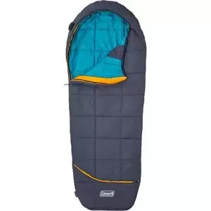 Coleman Big Bay Big & Tall Contour Sleeping Bag: 20F Synthetic