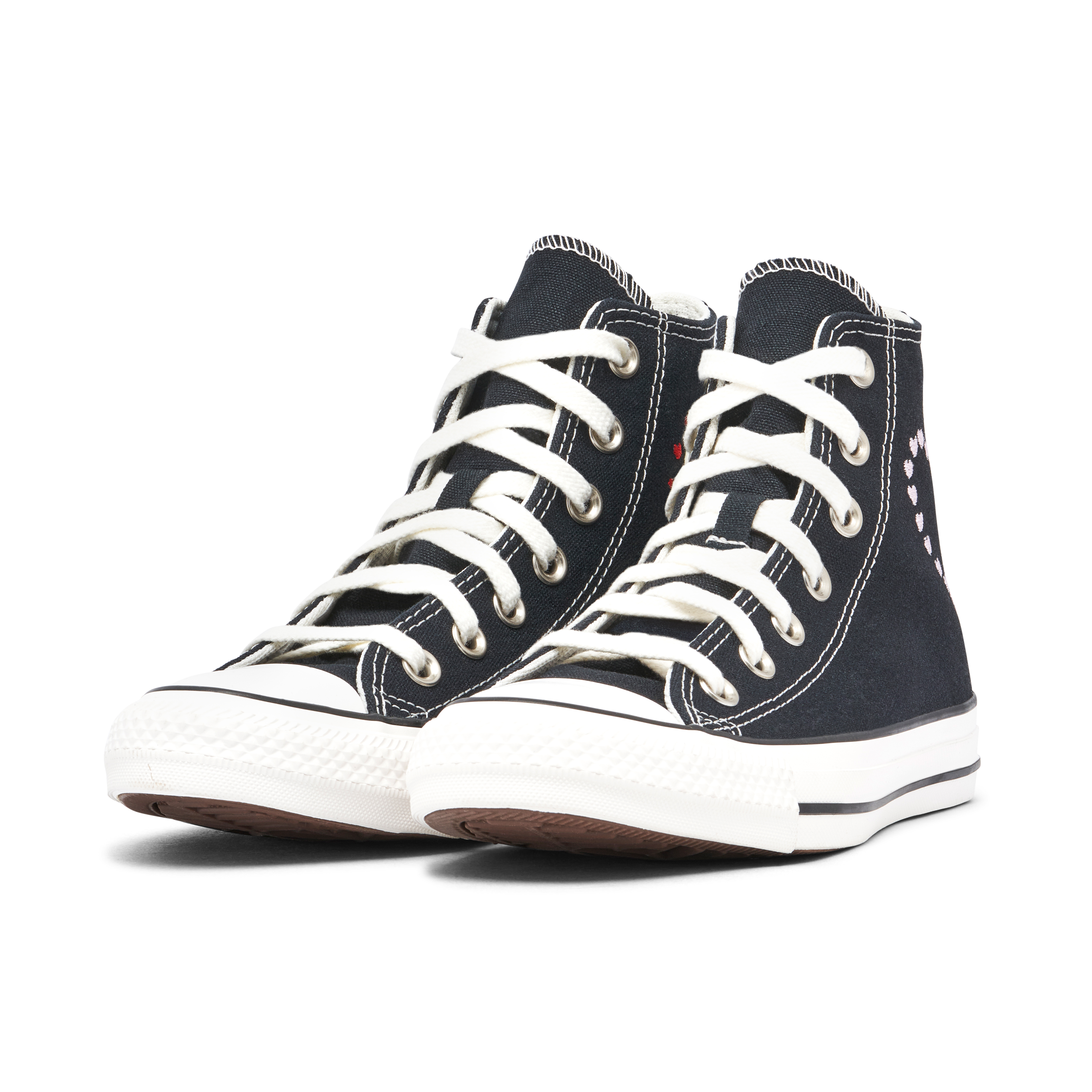 Converse Chuck Taylor All-Star Embroidered Hearts Womens | A01602F/A01602C | Laced