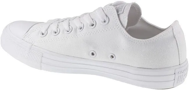 Converse Womens Chuck Taylor All Star Ox Canvas White Monochrome