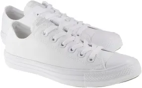 Converse Womens Chuck Taylor All Star Ox Canvas White Monochrome