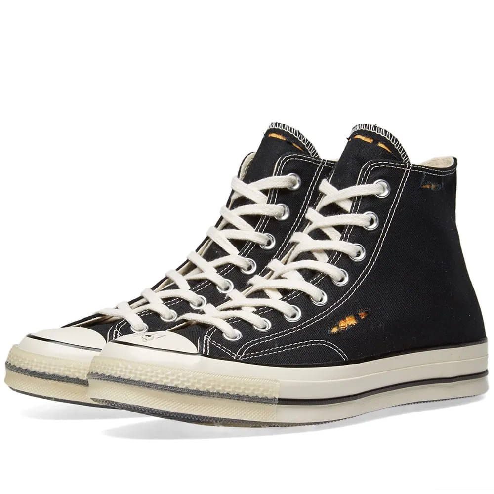 Converse x Dr Woo Chuck Taylor 1970s HiBlack, Gold & Egret