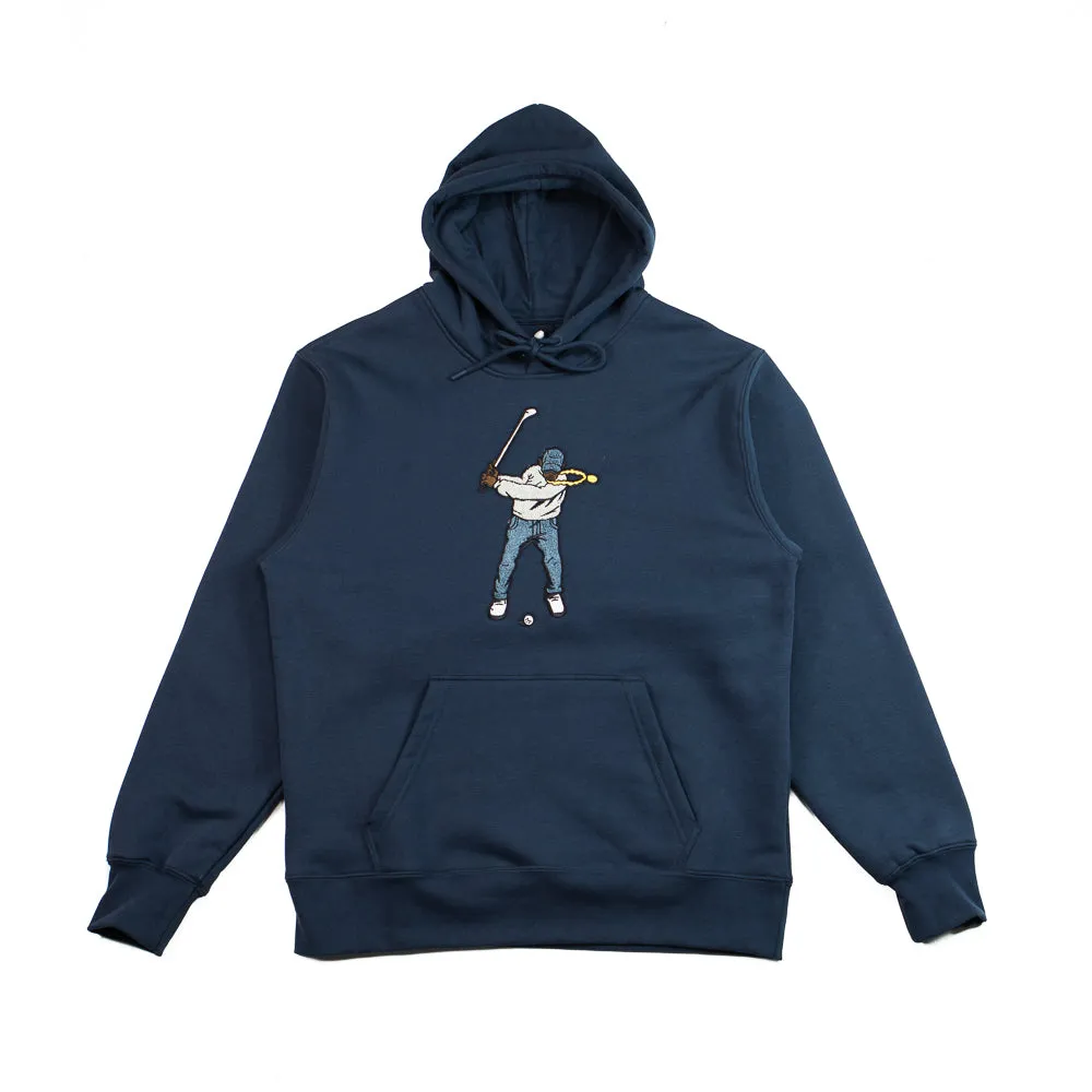 Core Fleece Hoodie Swingman (Midnight Navy)