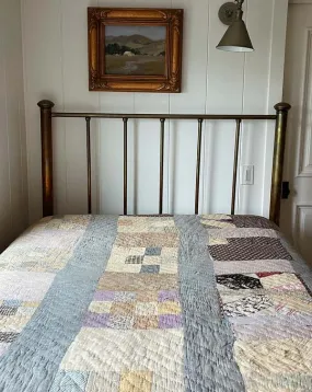 Cotton Feedsack Quilt