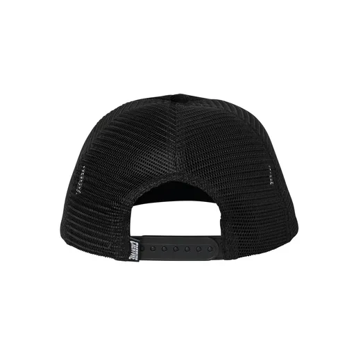 Creature Skateboards Hat Bonehead Flame Mesh Trucker Mid Profile Black