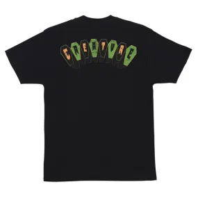 Creature Skateboards Shirt Coffin Party Black