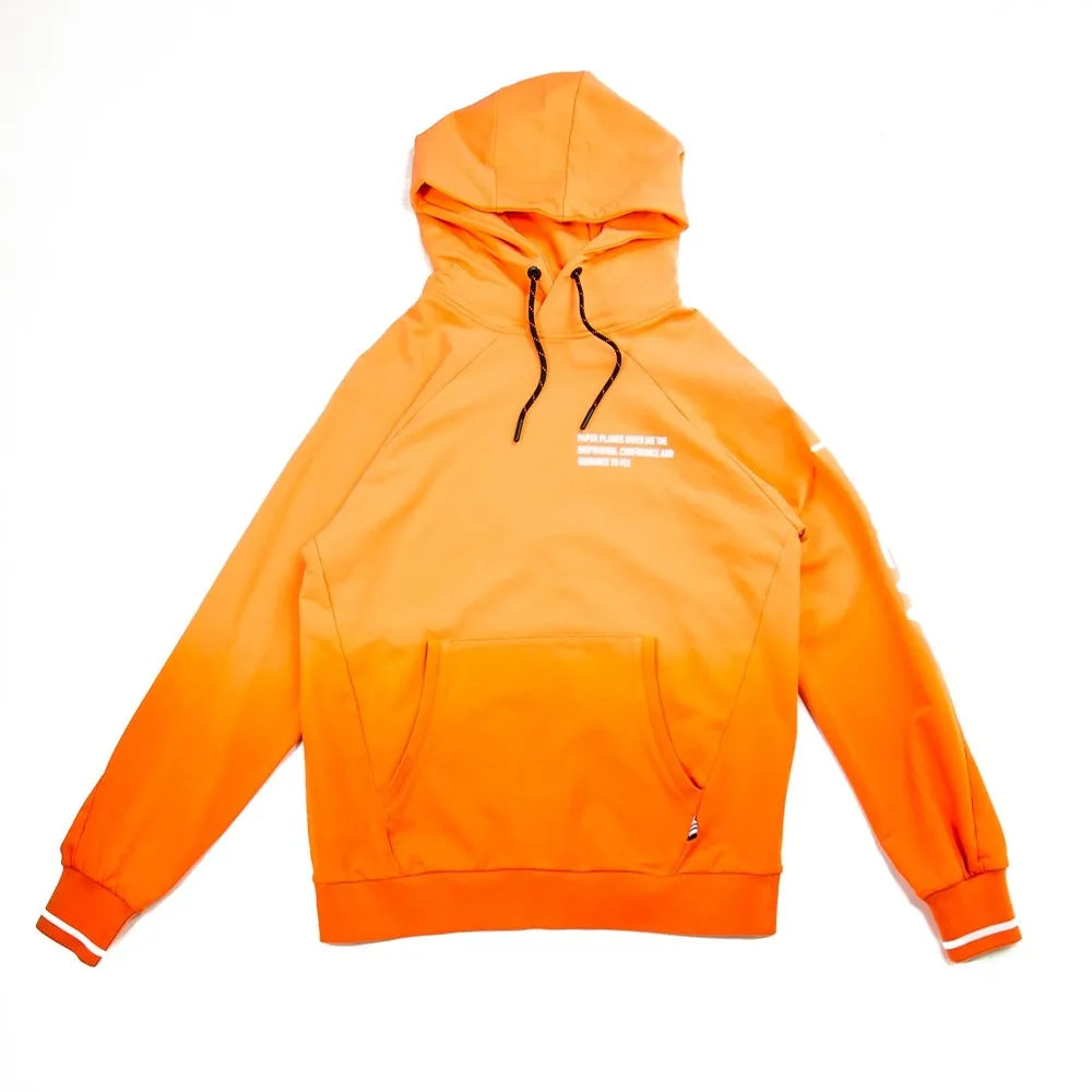 Dip Dye Hoodie (Burnt Ochre)