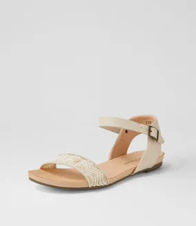 DJANGO & JULIETTE Jine Off White Multi Sandals