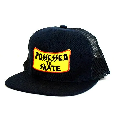 Dogtown Skateboards Hat Suicidal Possessed to Skate Mesh Navy