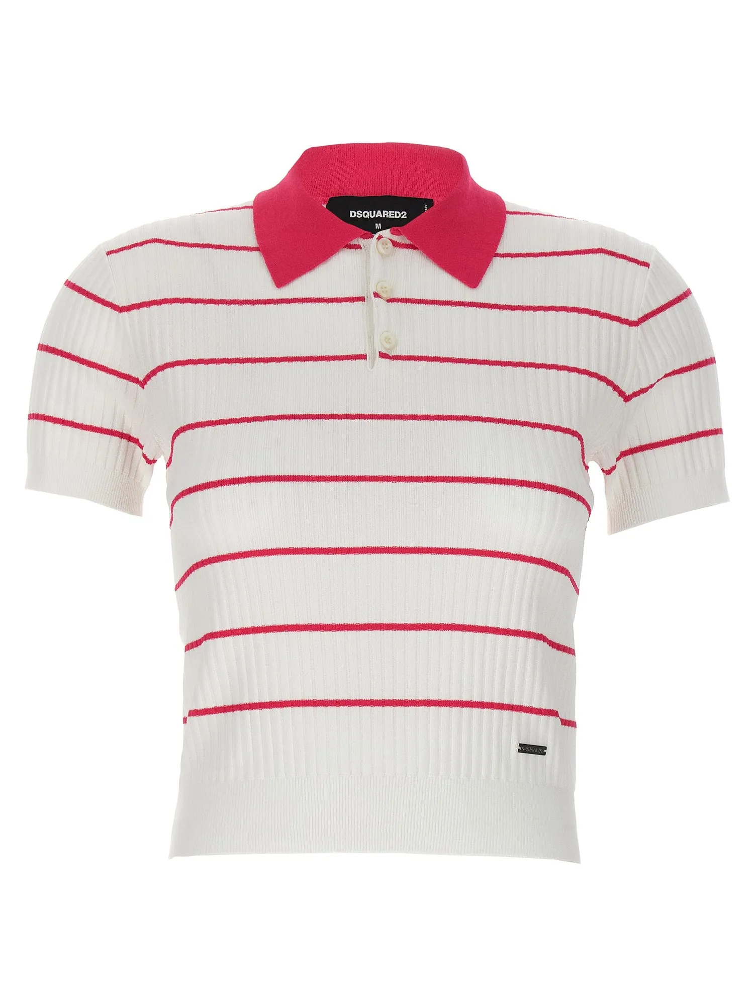 Dsquared2    Dsquared2 'Striped' Polo Shirt