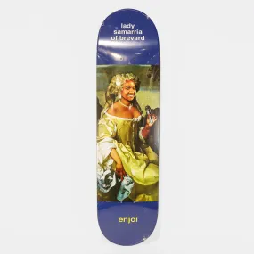 Enjoi Skateboards - 8.0  Samarria Brevard Renaissance R7 Skateboard Deck