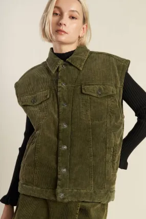 ESCAPING REALITY CORDUROY VEST