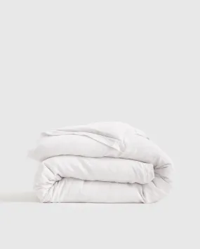 European Linen Double Flange Duvet Cover