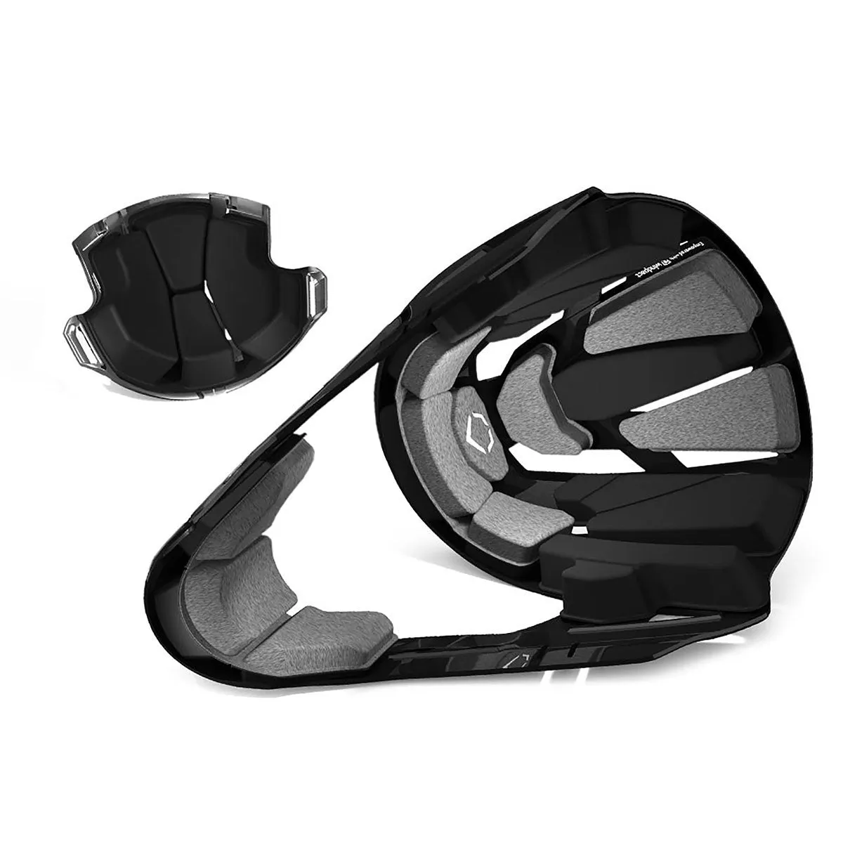 EvoShield - Pro-SRZ Charcoal Catcher's Helmet